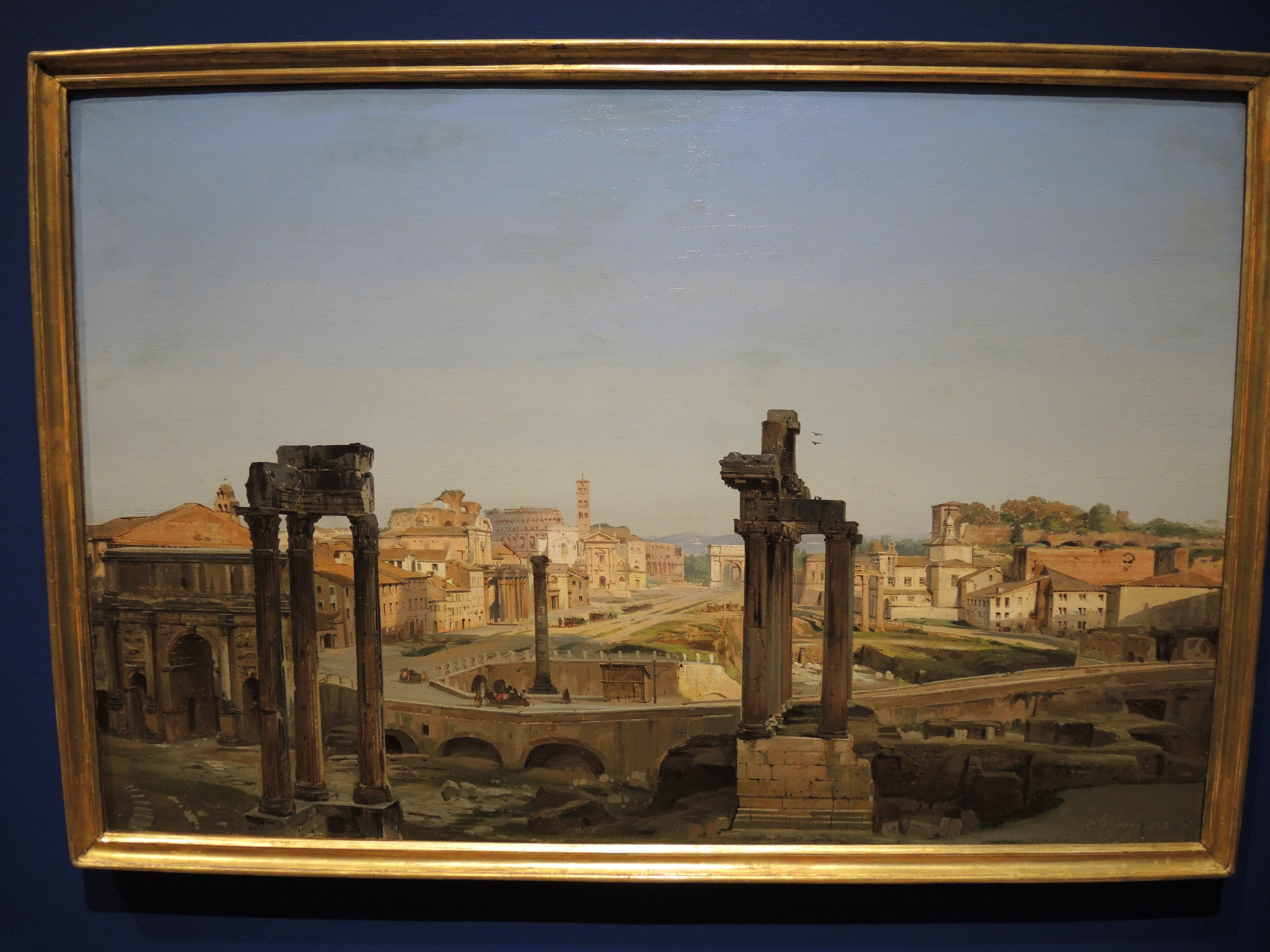 Rome, Roman forum - 1856