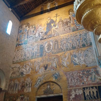 Mosaic of Final Judgement in Torcello's cathedral