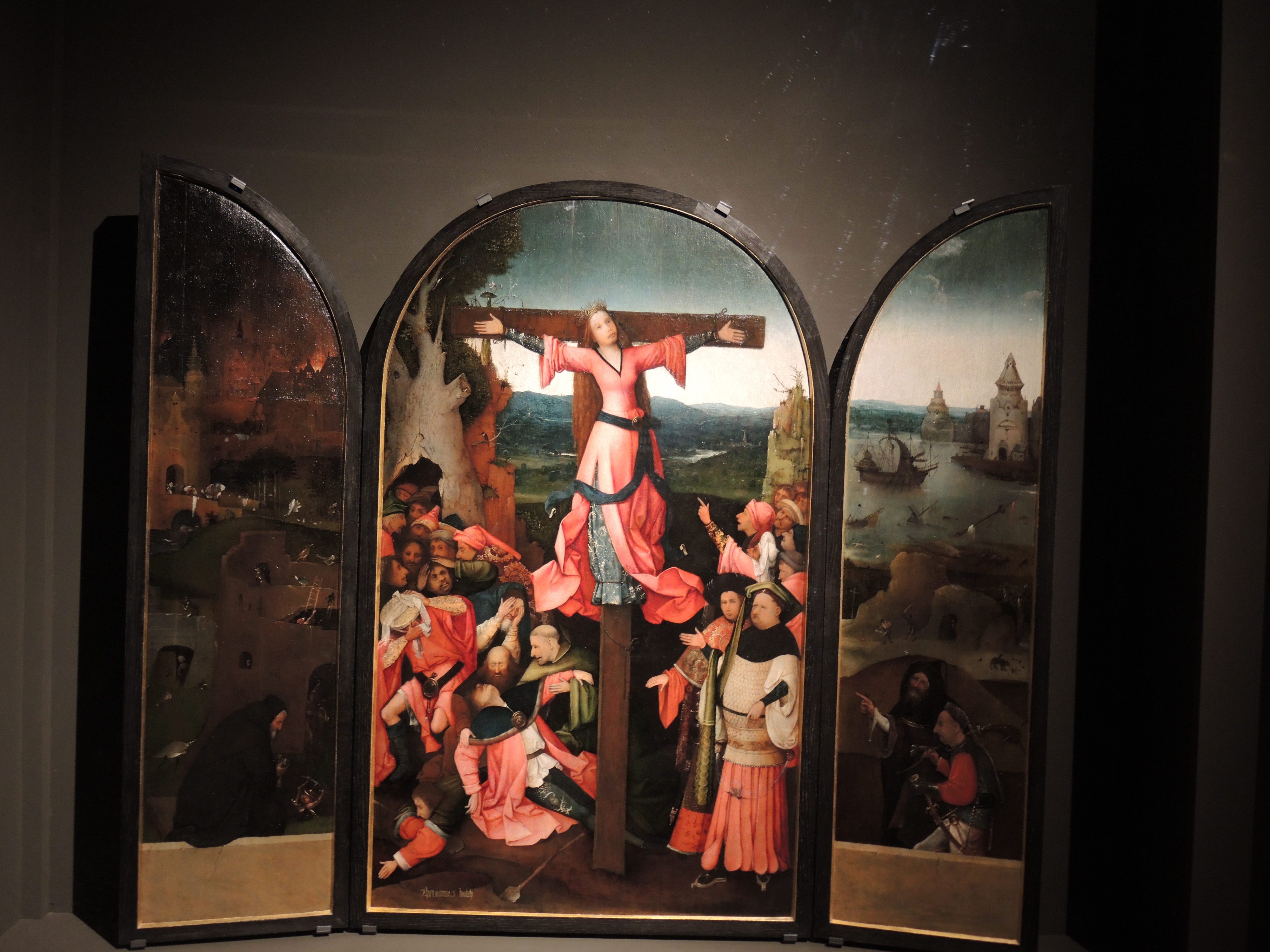 Bosch - Triptych of the Martyrdom of St. Liberata