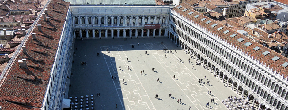 St. Mark's square seen from the bell tower