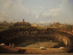 Ippolito Caffi, Rome, Colosseum - 1855