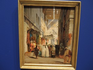 I. Caffi - Hassan mosque in Cairo-1844