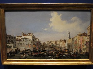 Ippolito Caffi - Venice, regatta on the Gran Canal - 1848