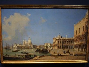 Ippolito Caffi - Venice, St. Mark's warf
