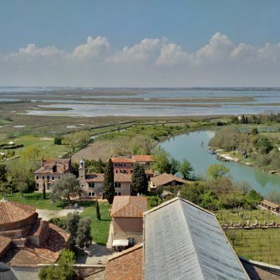 General view of Torcello from the bell tower