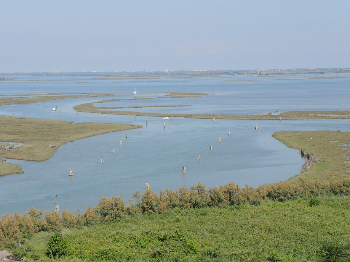 The vastness of the lagoon observed from Torcello