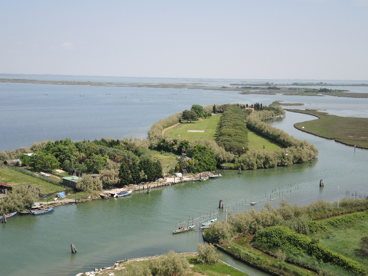 A view of Torcello's surrounding