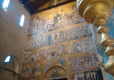 Mosaic of Final Judgement in Torcello's cathedral