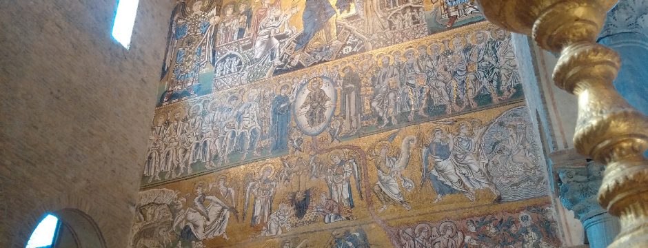Mosaic of Final Judgement in Torcello's cathedral
